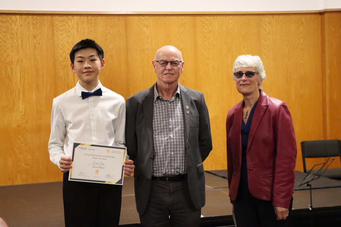 “Scott Sun, 1st in Piano Category” (YPS Showcase October 09, 2023)